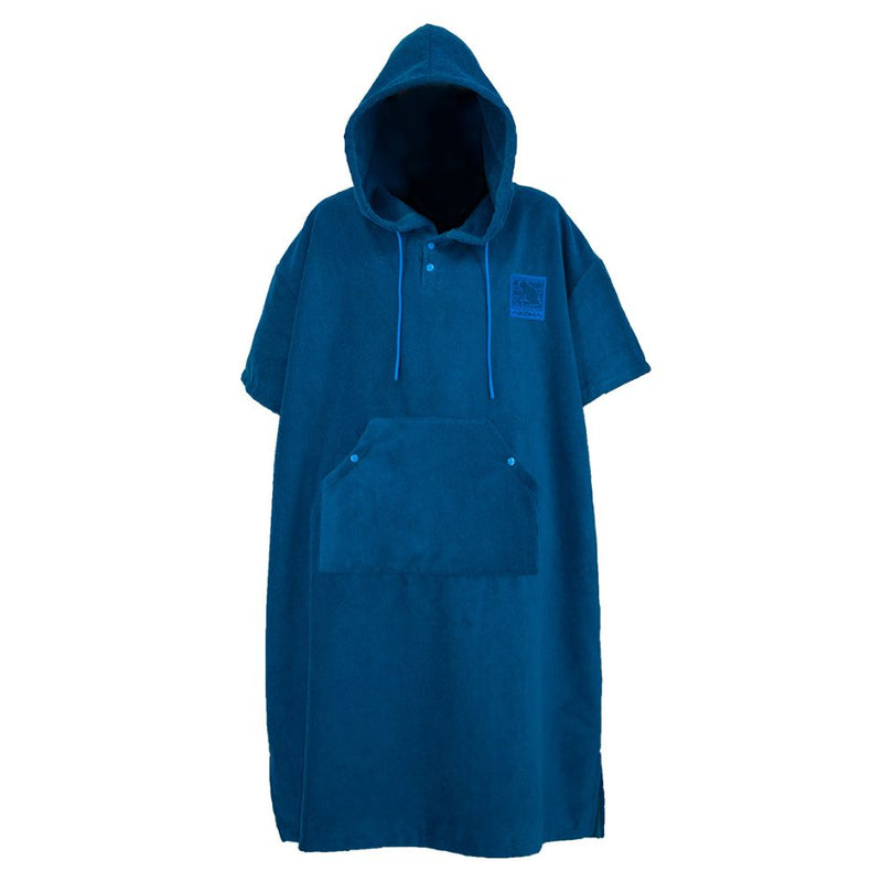 Tulum Microfiber Poncho, Black