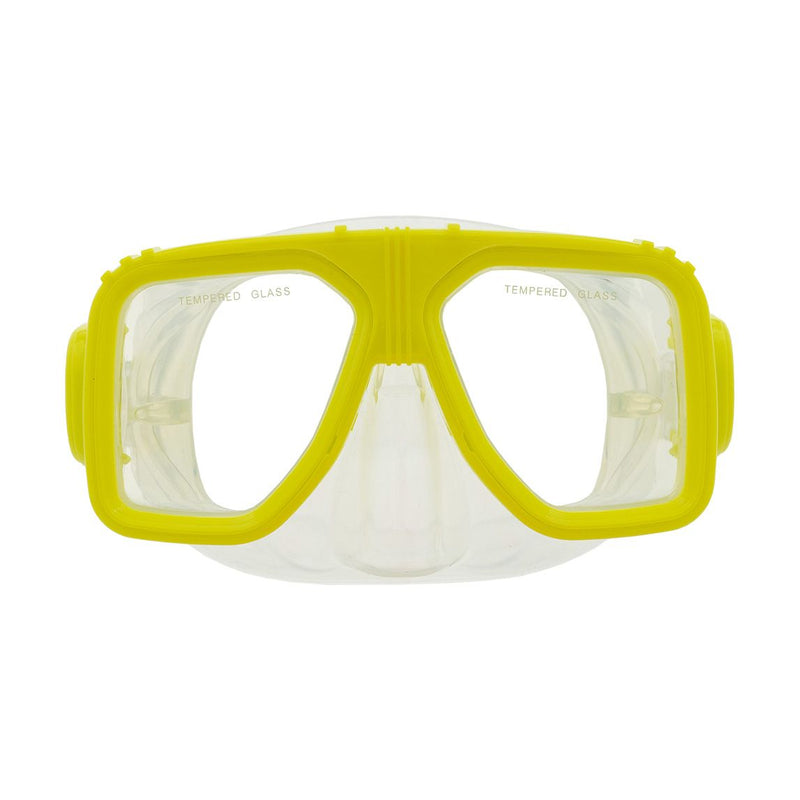 Adult Mask & Snorkel Set Tiffany/Clear Silicone