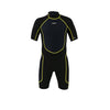 2.5mm Men's  Shorty - (Back Zip) Yellow