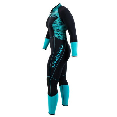 3mm Women's Front Zip QS Full Suit Tiffany