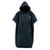 Tulum Microfiber Poncho, Black