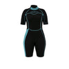 2.5mm Women's Shorty (Back Zip) - Tiffany