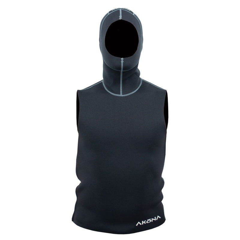 2mm Hooded Vest Side Zip