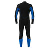 3mm Men's Front Zip Full Blue