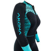 3mm Women's Front Zip QS Full Suit Tiffany
