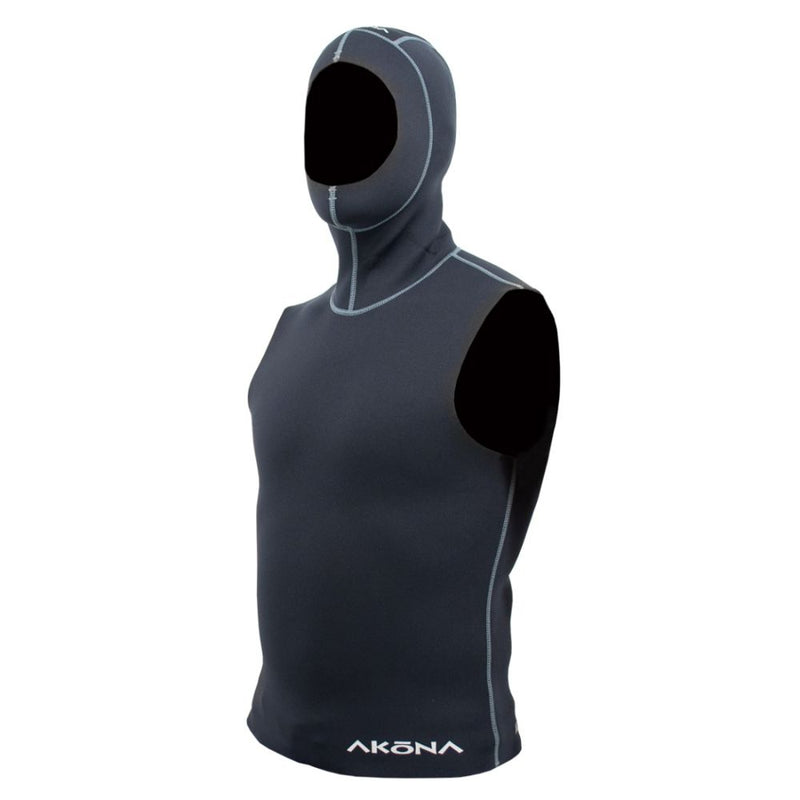 2mm Hooded Vest Side Zip