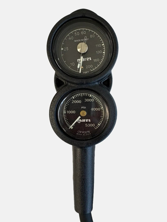 Mares Instrument M Console 2-Gauge – Pressure & Depth Console Product Photo