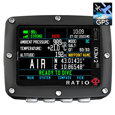 iX3M2 GPS PRO-Scuba Schools of America