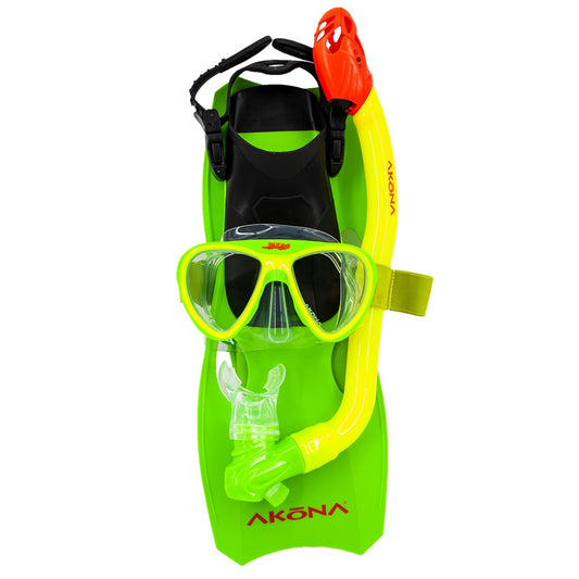 Junior Mask, Snorkel, Fin Set-Scuba Schools of America