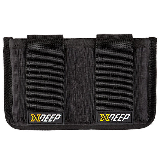 XDEEP Large trim pockets for single tank setup, 2x10lbs cam-band mounted set.
