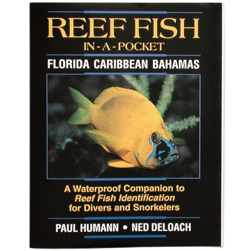 Reef Fish In-A-Pocket identification guide for Florida Caribbean Bahamas - waterproof companion for divers and snorkelers by Paul Humann and Ned DeLoach