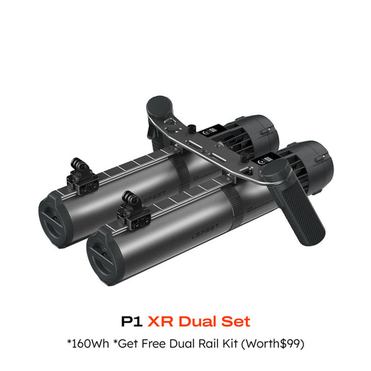 LEFEET P1 XR Scooter – Dual (160 Wh Batteries)-Scuba Schools of America