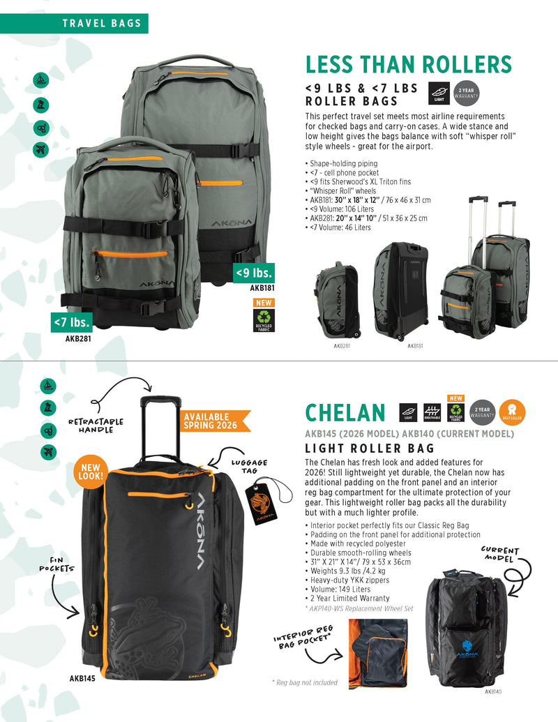 Less Than Roller Bag-Scuba Schools of America