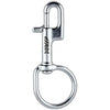 XDEEP NX GEN large stainless steel swivel bolt snap, side view.