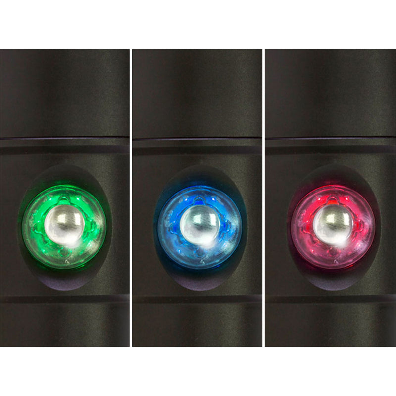 Light with Built In 4 Color Settings, Multi Color Dive Light, Scuba Photography and Night Diving Gear-Scuba Schools of America