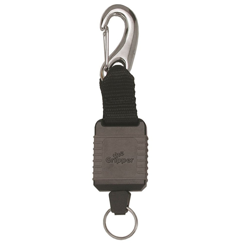 Black “The Gripper” with metal carabiner clip and key ring