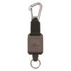 The Gripper Clip – Black Webbing with Carabiner Clip and Key Ring