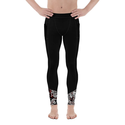 MENS Black Octopower Scuba Pants