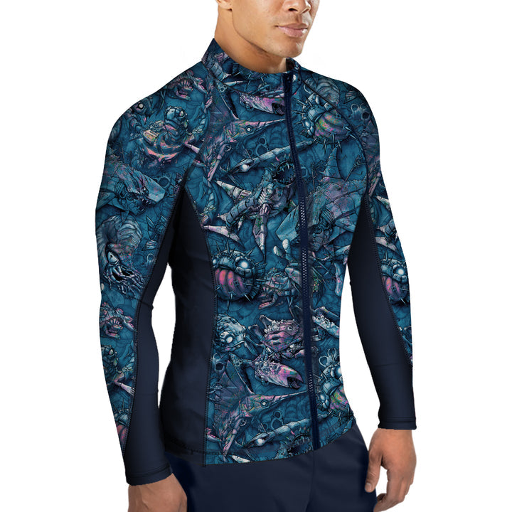 Steampunk Ocean Zip