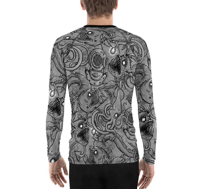MENS Eco-friendly Deep Sea Rash Guard