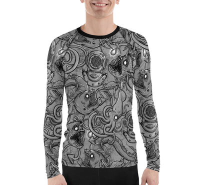 MENS Eco-friendly Deep Sea Rash Guard