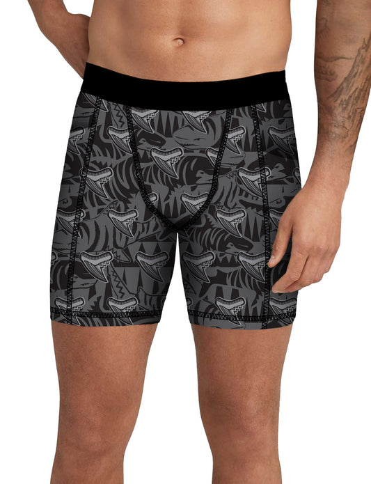 MENS Eco-friendly Tiger Shark NO BUNCH Scuba Jammer Swim Shorts