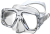 Mask RAY Dive and Snorkel Mask, Soft Leak-Free Silicone Skirt and Quick-Adjust Buckles-Scuba Schools of America