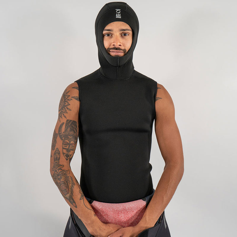 Men's Neoprene Hooded Diving Vest Product Photo