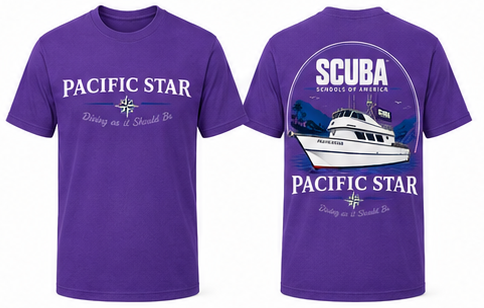 Pacific Star / Scuba Schools of America – Men's Tee Shirt
