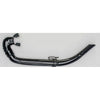 Black curved snorkel tube with mouthpiece and clip attachment by Innovative Scuba Concepts