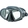 Innovative Scuba Concepts low-profile diving mask with clear lens and comfortable silicone seal