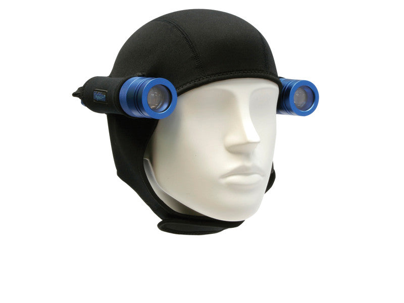 Neoprene Double Light Hood, Dual Protective Cover for Underwater Dive Lights-Scuba Schools of America
