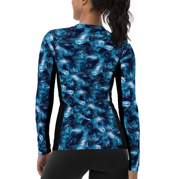 Eco-friendly Manta Mayhem Contour Rash Guard