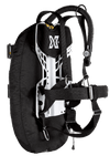 XDEEP NX ZEN Standard – angled view showing single tank adapter and harness adjustment points