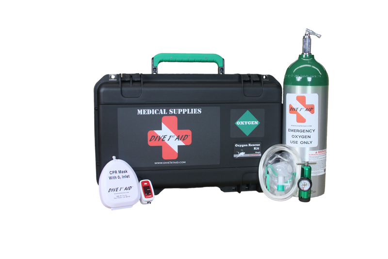 Oxygen Rescue Kit Hard Case-Scuba Schools of America