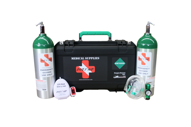 Oxygen Rescue Kit Hard Case-Scuba Schools of America