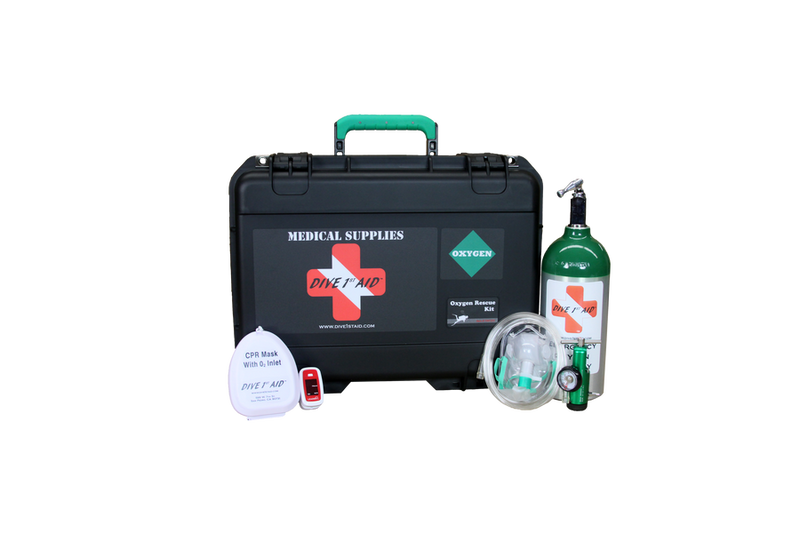 Oxygen Rescue Kit Hard Case-Scuba Schools of America