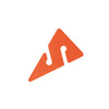 Orange Directional Line Arrow