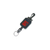 Retractor clip with Innovative Scuba Concepts branding and key ring attachment