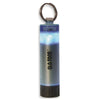 Blue GLO-TOOB underwater marker light illuminated with metal ring - Innovate Scuba Concepts safety signaling device