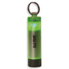 Green GLO-TOOB underwater marker light illuminated with metal ring - Innovate Scuba Concepts safety signaling device