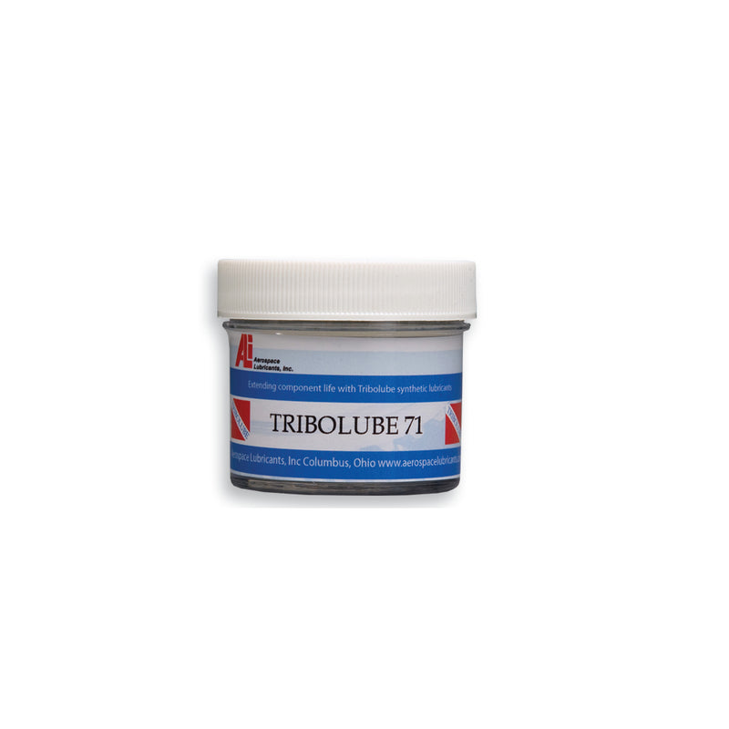 Tribolube 71 synthetic lubricant jar - non-toxic oxygen-compatible grease for diving equipment
