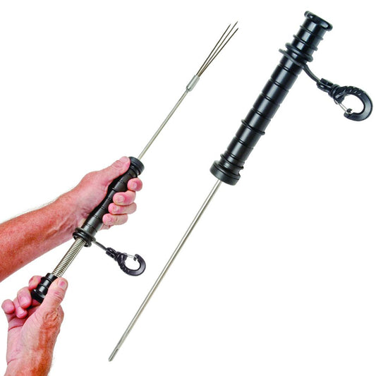 Pneumatic speargun with loading mechanism and stainless steel spear shaft - Innovative Scuba Concepts