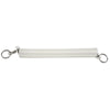 Stainless steel spring-loaded spear keeper with dual key rings for spearfishing equipment - Innovative Scuba Concepts