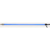 Blue spear shaft with black loading notch and attachment point for spearfishing - Innovative Scuba Concepts