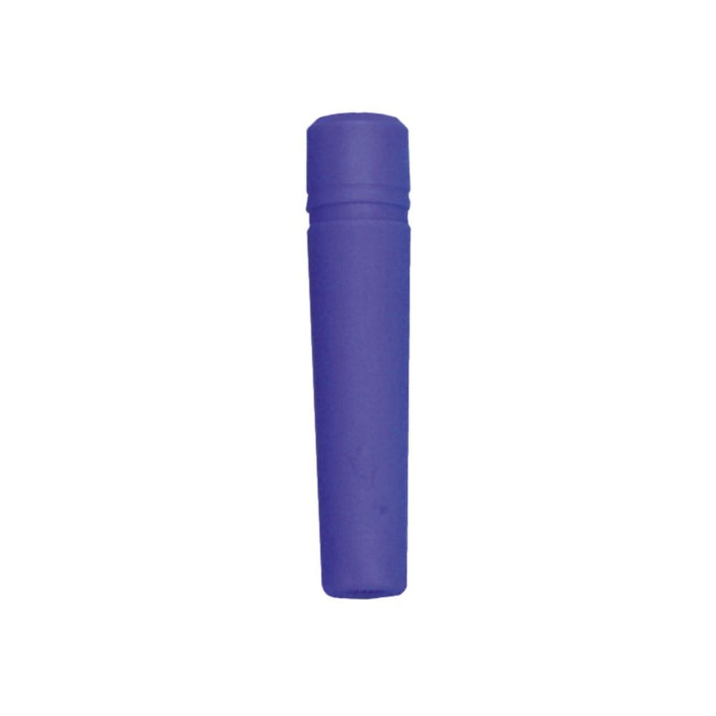 Blue silicone spearfishing pole spear tip protector