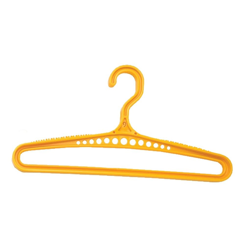 Yellow standard scuba gear hanger with ventilation holes – Innovative Scuba Concepts