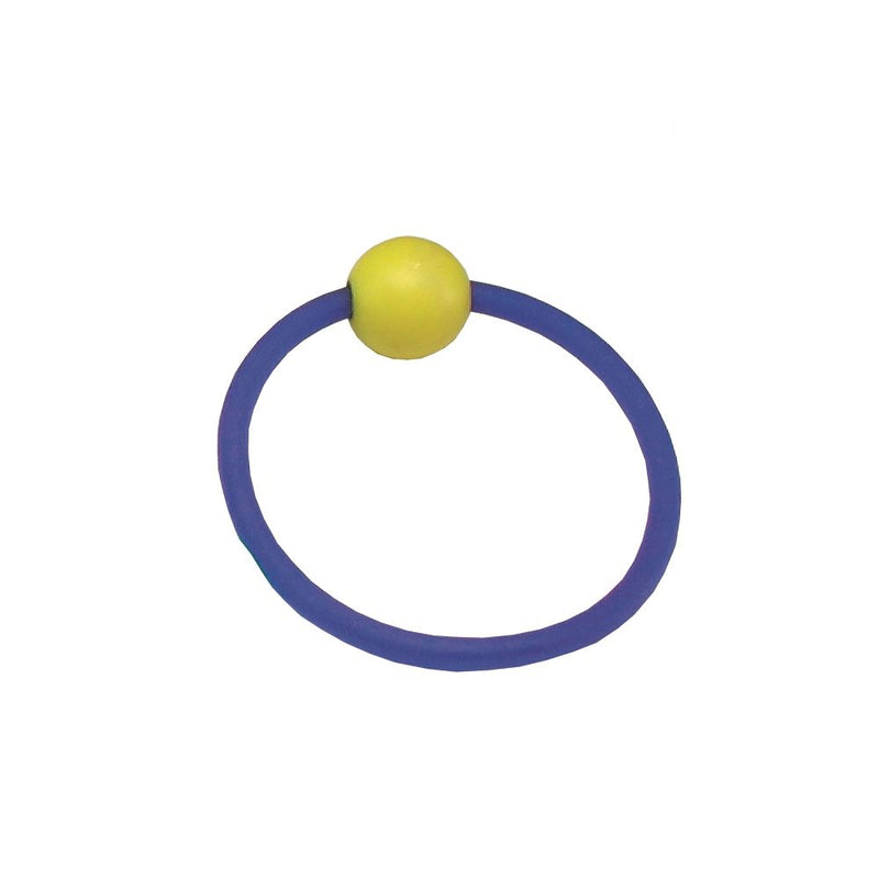 Blue diving ring with yellow ball attachment - Innovative Scuba Concepts scuba training accessory