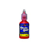 Innovative Scuba Concepts Scuba Goop equipment marking fluid bottle with red cap and red body - 1 fl oz non-toxic