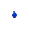 Innovative Scuba Concepts blue retractor with black lanyard and metal ring attachment for diving accessories